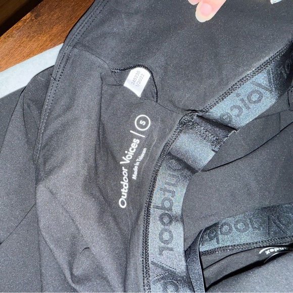 Outdoor Voices One Shoulder Dress in Black Women's Size Small - Picture 2 of 2